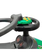 Bébitaxi tolókarral 3az1-ben Baby Mix Mega Car zöld