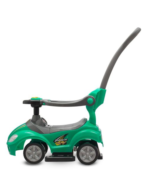 Bébitaxi tolókarral 3az1-ben Baby Mix Mega Car zöld