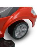 Bébitaxi tolókarral 3az1-ben Baby Mix Mega Car piros