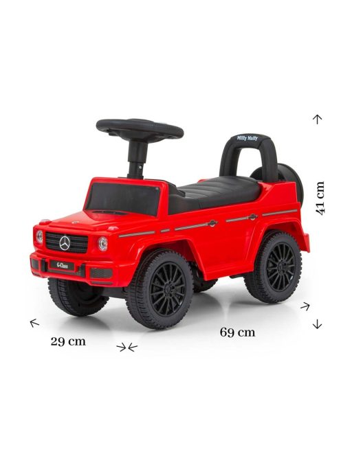 Bébitaxi MERCEDES G350d Milly Mally piros