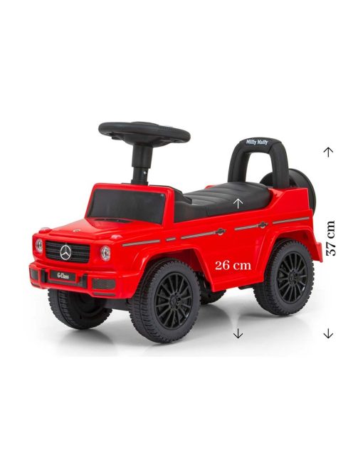 Bébitaxi MERCEDES G350d Milly Mally piros
