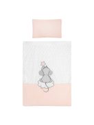 6-részes ágyneműhuzat Belisima Cute Mouse 100x135 rózsaszín