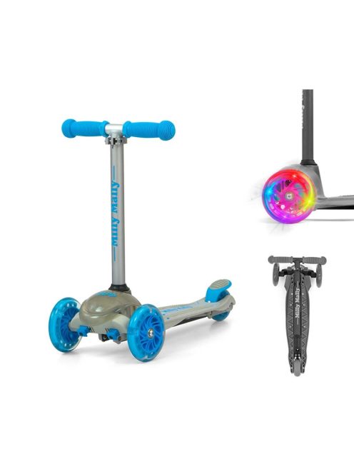Gyerek roller Milly Mally Scooter Zapp grey
