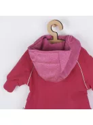 Softshell baba kabát New Baby rózsaszín