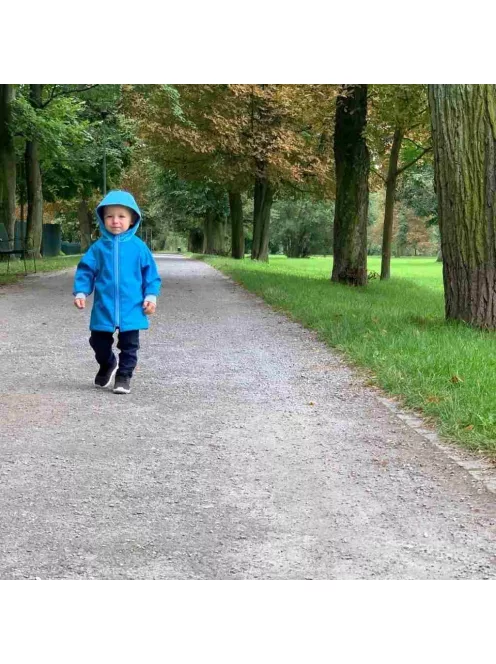 Softshell baba kabát New Baby kék