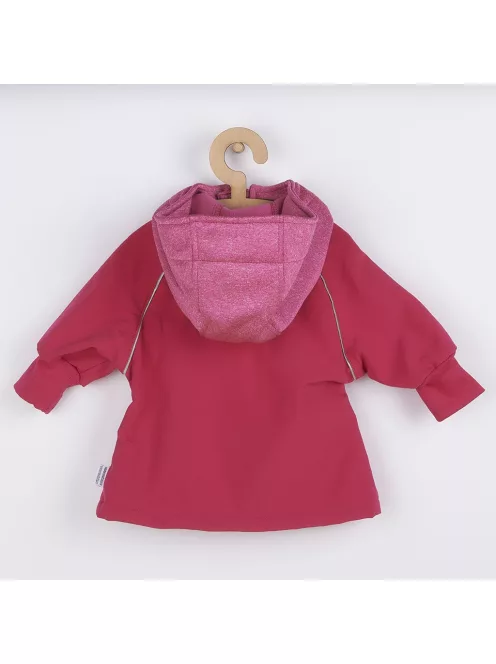 Softshell baba kabát New Baby rózsaszín