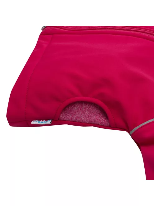 Softshell baba kabát New Baby rózsaszín