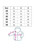 Softshell baba kabát New Baby rózsaszín