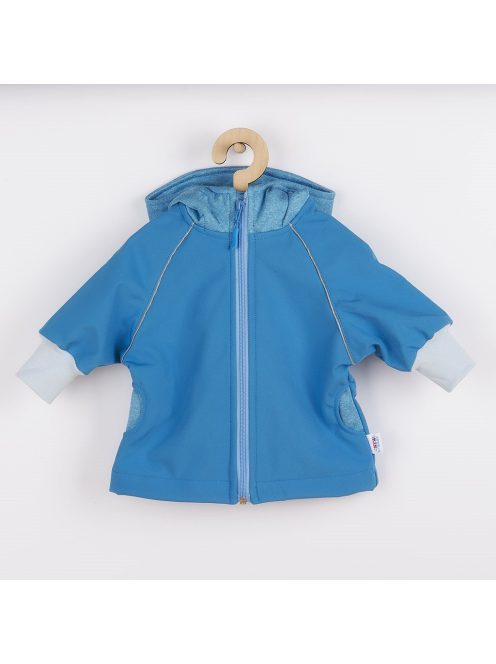 Softshell baba kabát New Baby kék