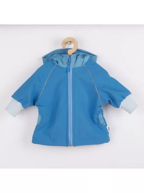 Softshell baba kabát New Baby kék