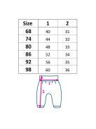 Softshell baba nadrág New Baby rózsaszín