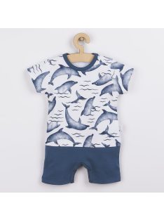 Baba pamut nyári kezeslábas Nicol Dolphin