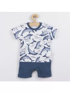Baba pamut nyári kezeslábas Nicol Dolphin
