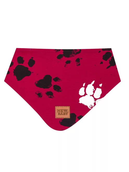 Baba pamut nyaksál New Baby mancsát sötét rózsaszín M