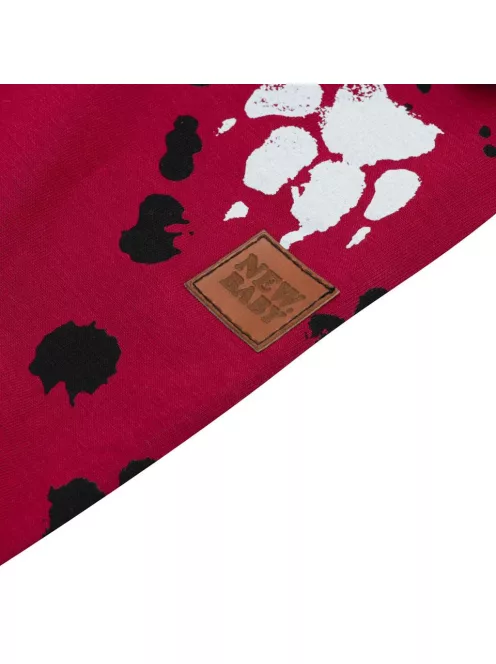 Baba pamut nyaksál New Baby mancsát sötét rózsaszín M