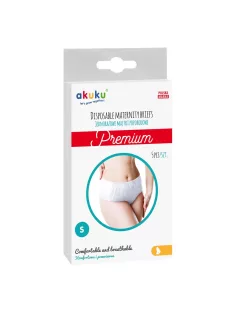   Egyszer hazsnálatos szülés utáni bugyi Akuku PREMIUM S-es méret 5 db