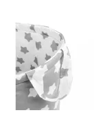 Játéktároló kosár Sensillo Csillagok szürke