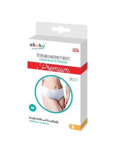   Egyszer hazsnálatos szülés utáni bugyi Akuku PREMIUM M-es méret 5 db