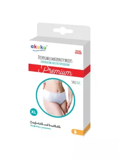   Egyszer hazsnálatos szülés utáni bugyi Akuku PREMIUM XL-es méret 5 db
