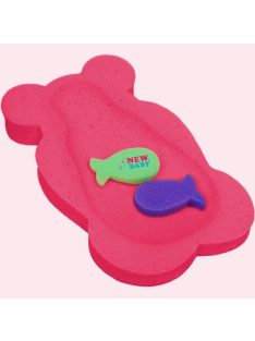 Hab alátét maxi New Baby BASIC piros medve