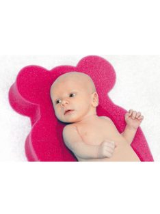 Hab alátét maxi New Baby BASIC piros medve