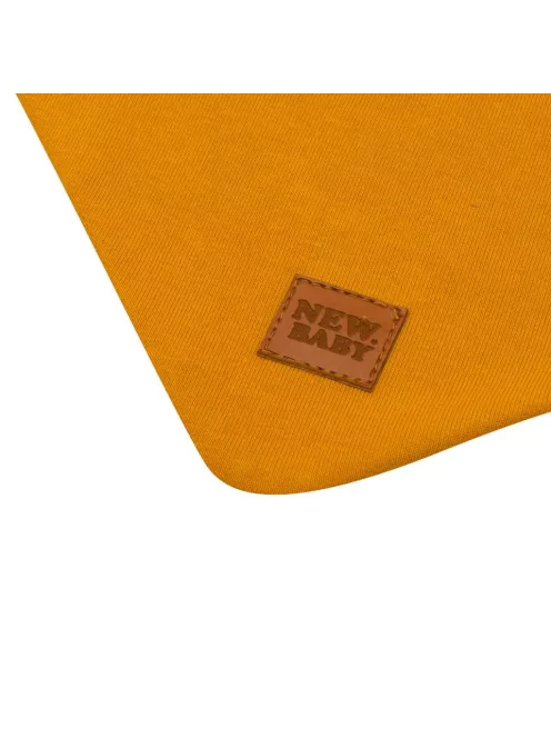 Baba pamut nyaksál New Baby Favorite mustárszín S