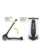 Gyerek roller Milly Mally Scooter Boogie fekete