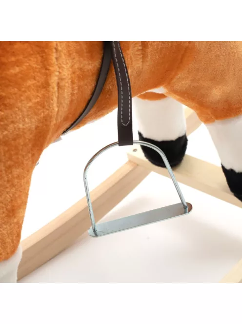 Hintaló dallammal Baby Mix Zeus barna kendővel