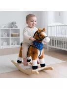 Hintaló dallammal Baby Mix Zeus barna kendővel