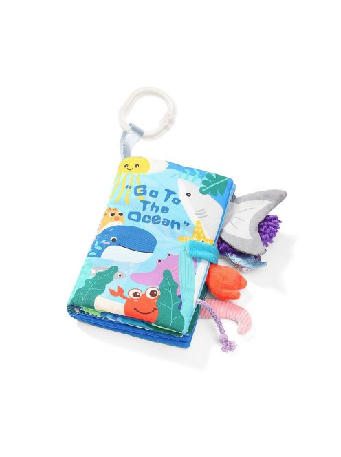 Érzékfejlesztő babakönyv Baby Ono Go to the ocean