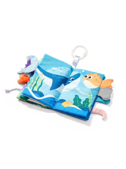 Érzékfejlesztő babakönyv Baby Ono Go to the ocean