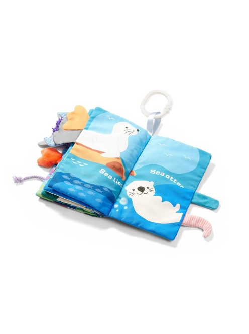 Érzékfejlesztő babakönyv Baby Ono Go to the ocean