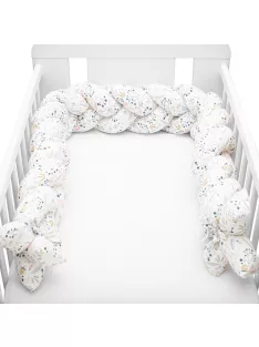Védő fonott rácsvédő kiságyba New Baby Áfonya