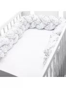 Védő fonott rácsvédő kiságyba New Baby Áfonya