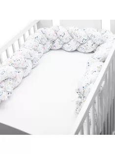 Védő fonott rácsvédő kiságyba New Baby Áfonya
