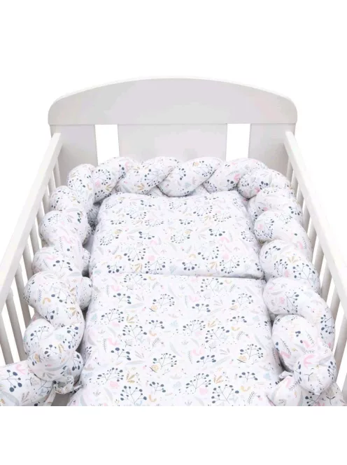 Védő fonott rácsvédő kiságyba New Baby Áfonya
