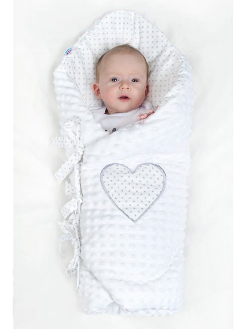 Luxus megkötős pólya Minka New Baby Áfonya 75x75 cm