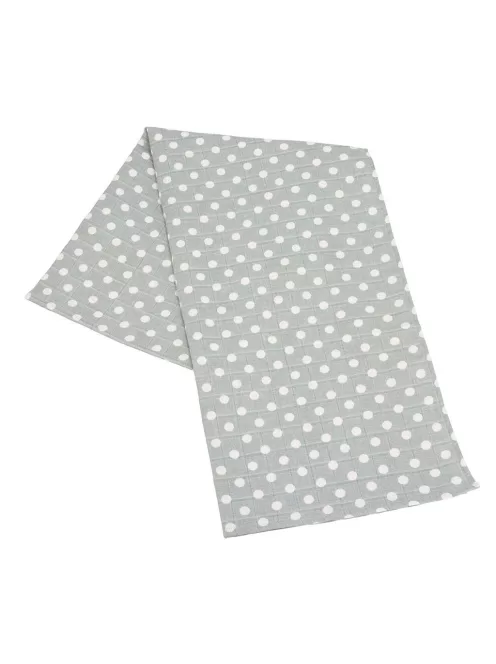 Pamut  tetra fürdőlepedő New Baby Softy 90 x 110 cm 2 db szürke fehér