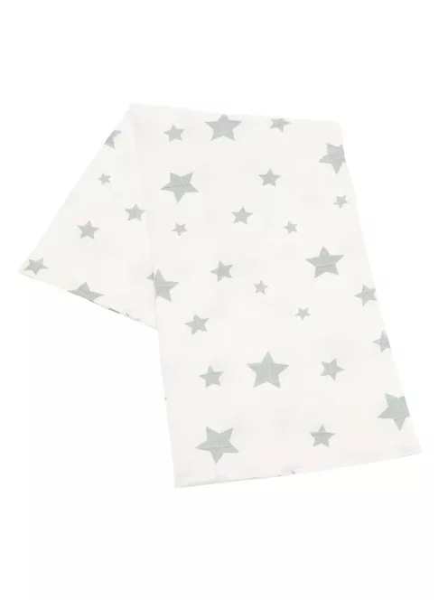 Pamut  tetra fürdőlepedő New Baby Softy 90 x 110 cm 2 db szürke fehér