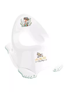  Zenélő gyerek csúszásmentes bili Wild & Free róka fehér