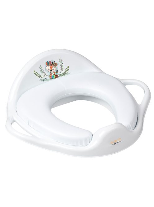 Gyermek WC ülőke puha Wild & Free róka fehér