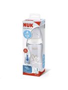 NUK FC+Temperature Control cumisüveg 300 ml BOX-Flow Control szívófej beige