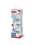 NUK FC+Temperature Control cumisüveg 300 ml BOX-Flow Control szívófej blue
