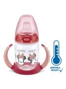 Baba tanuló itatópohár NUK Disney Mickey hőmérséklet jelzővel 150 ml piros