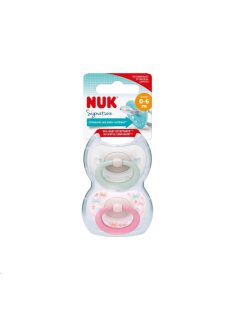 Baba cumi  NUK Signature 0-6h 2 db lány