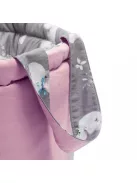 Játékkosár New Baby nyuszis rózsaszín