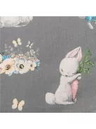 Játékkosár New Baby nyuszis rózsaszín