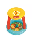 Gyerek felfújható játszóközpont Fisher-Price interaktív lyukakkal a labdáknak