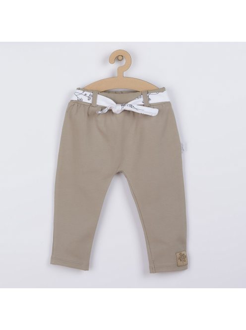 Baba pamut szabadidő nadrág Nicol Ella bézs