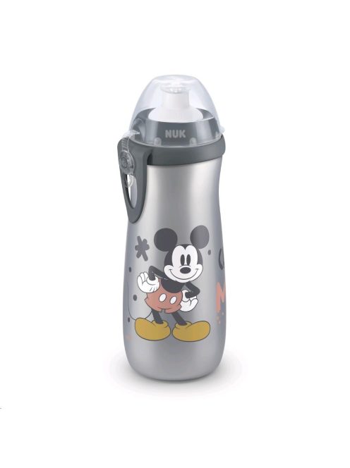 Gyermek sport itatópohár NUK Sports Cup Disney Cool Mickey 450 ml grey